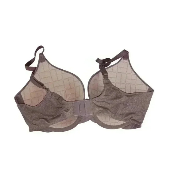 Victorias Secret Womens Bra Purple Full Coverage Padded Underwired Size 36D - Picture 4 of 11